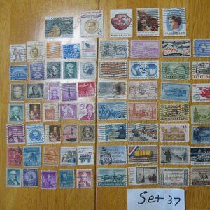 COPY - Lot Of 100 Assorted U.S. Stamps mostly from 1950 through 1981